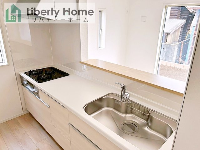 常陸大宮市姥賀町第3　新築戸建　3号棟のキッチン