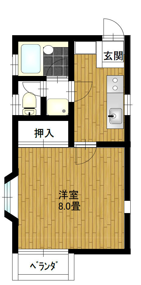 サンヒルズかやねの間取り