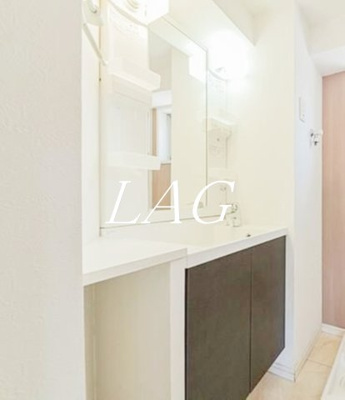 【洗面所】 | 高輪ＳＹマンション | 独立洗面台です。