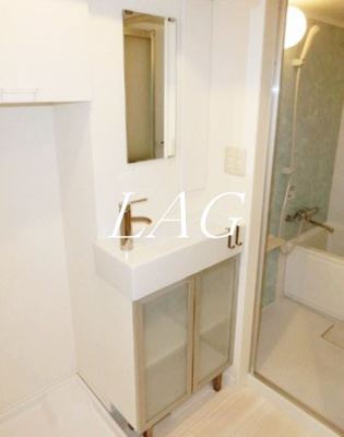 【洗面所】 | ティーマンション１５ | 独立洗面台です。