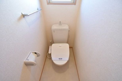 【トイレ】 | エーデルハイムW | シンプルで使いやすいトイレです