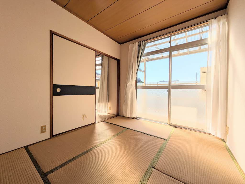 平川アパートの和室|和室6帖