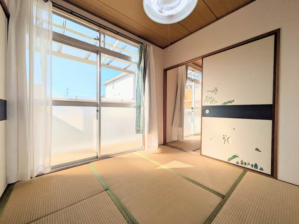平川アパートの和室|和室4.5帖