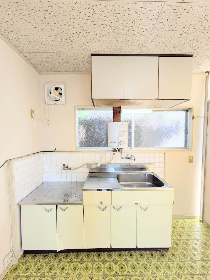 平川アパートのキッチン