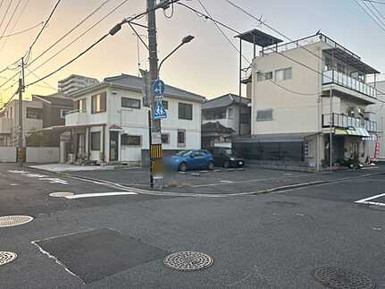 西区庚午南２丁目の前面道路含む現地写真