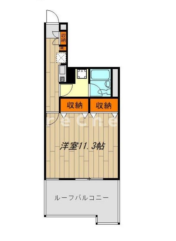 セゾン常盤台の間取り