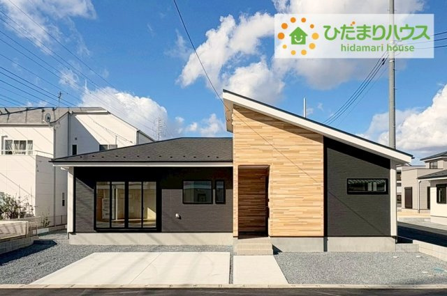 ひたちなか市足崎1期　新築戸建　4号棟の外観|今から見たいも大歓迎！お気軽にお問い合わせください☆彡