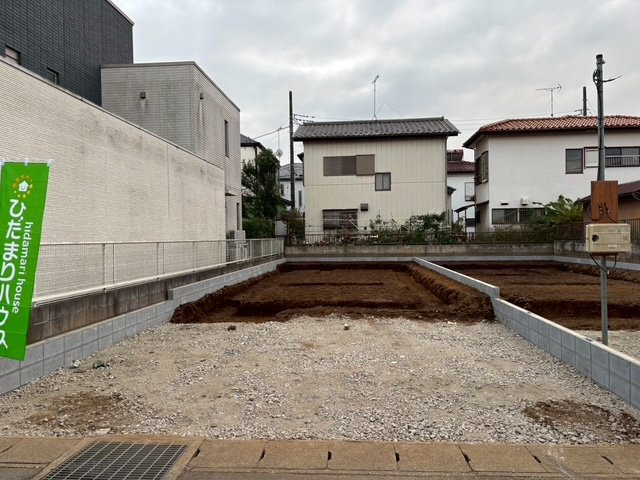 野田市山崎4期　新築戸建　2号棟の外観|2026年3月完成予定です(^^)