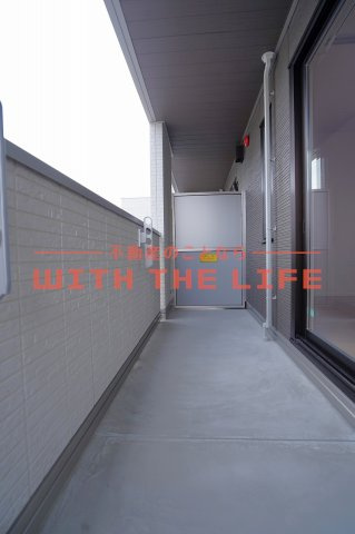 アベリアⅡ番館【キャッシュバック対象物件】のバルコニー|※同建築会社施工の類似物件の写真です