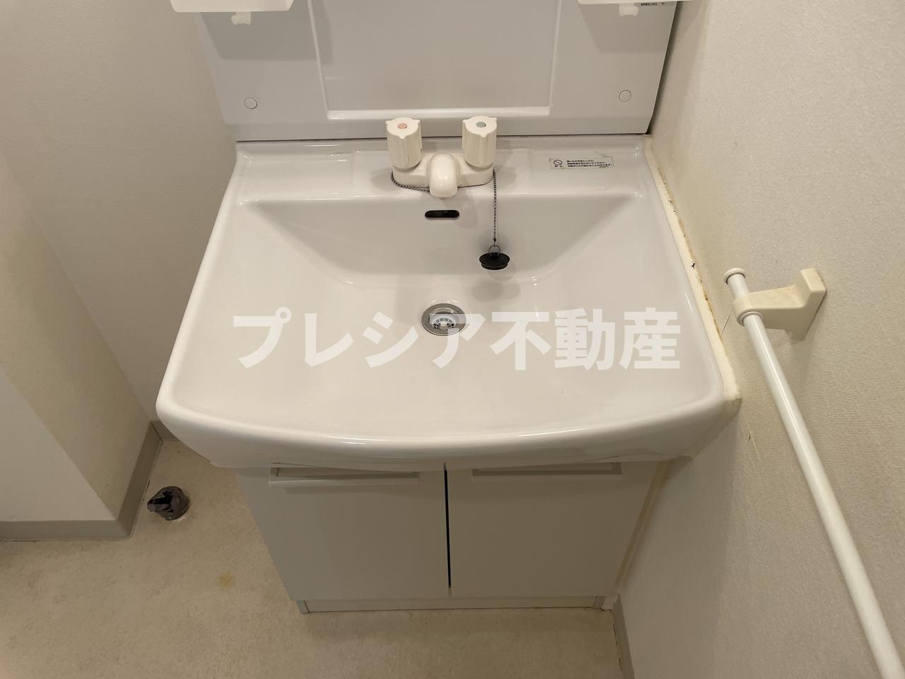 エトワール甲子園の独立洗面台