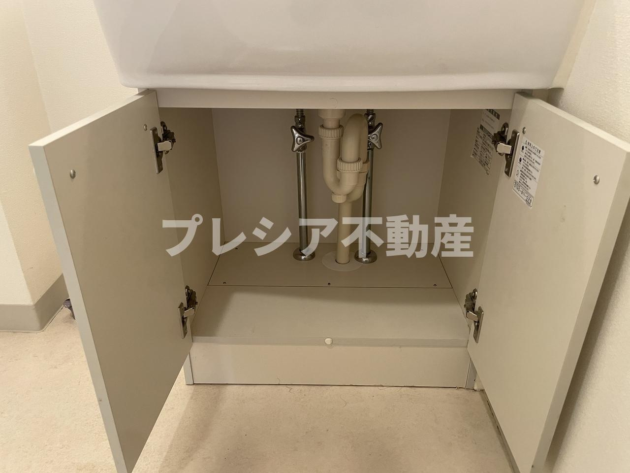 エトワール甲子園の独立洗面台
