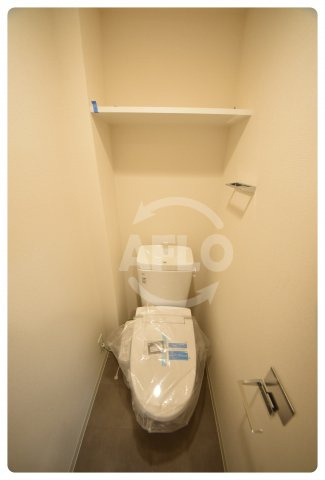 プレサンス上町台筆ヶ崎NORTHのトイレ|プレサンス上町台筆ヶ崎NORTH　温水洗浄便座