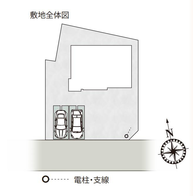 土浦市乙戸第1期　新築戸建　2号棟の区画図
