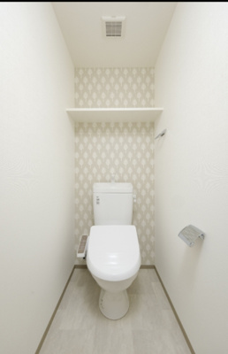 【トイレ】 | ネストピア博多Side Terrace | 清潔感のあるトイレです。