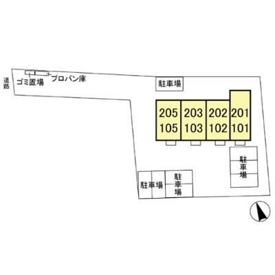 【区画図】 | エクセル・エーデルハイム