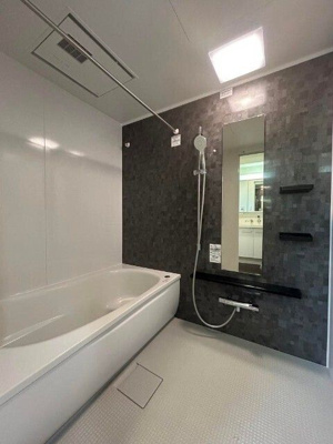 【浴室】 | 白山ミノール | 落ち着いた空間のお風呂です