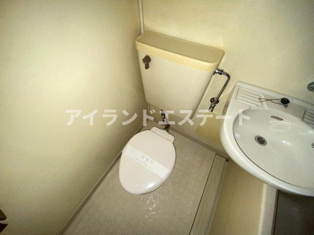 エクセルハイム駒沢　駅近　陽当たり良好　事務所相談可のトイレ