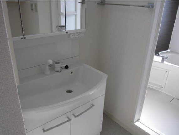 フラッツ都立大の洗面所