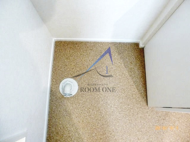 サンハイムの設備|洗濯機置き場です。