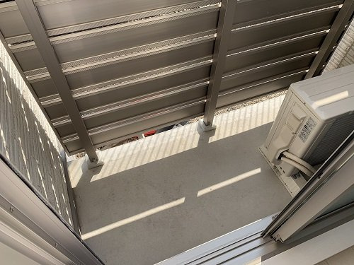 クレイノネオストリームのバルコニー