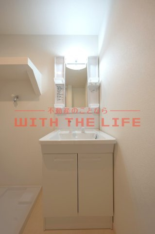 ポラリス久留米West 【キャッシュバック対象】の洗面所|同施工会社の類似物件の写真です。
※同シリーズ別物件の写真　※現状優先
