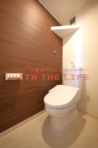 ポラリス久留米West 【キャッシュバック対象】のトイレ|同施工会社の類似物件の写真です。
※同シリーズ別物件の写真　※現状優先
