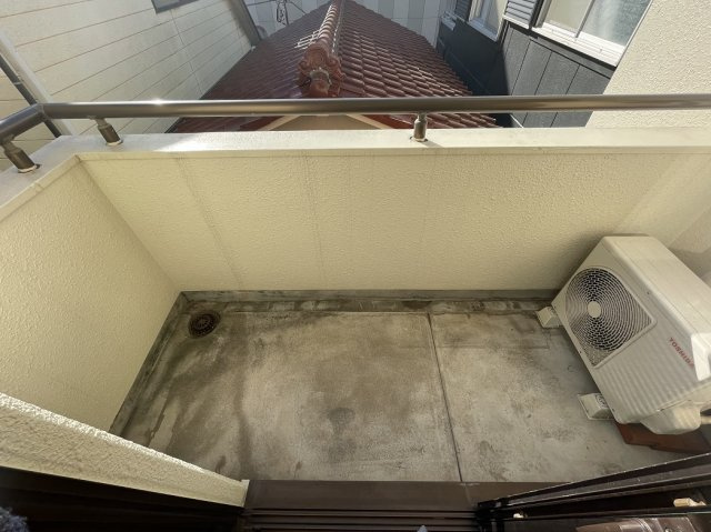 トミヤコーポのバルコニー