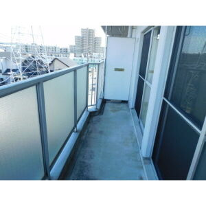 セジュールHIROのバルコニー