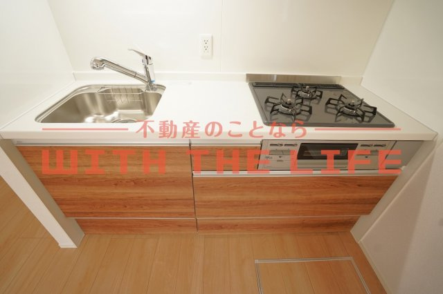 アベリアⅡ番館【キャッシュバック対象物件】のキッチン|※同建築会社施工の類似物件の画像です