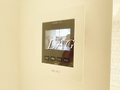 【セキュリティ】 | ＡＬＢＡ亀有 | モニター付きインターホンです。※同一仕様です。