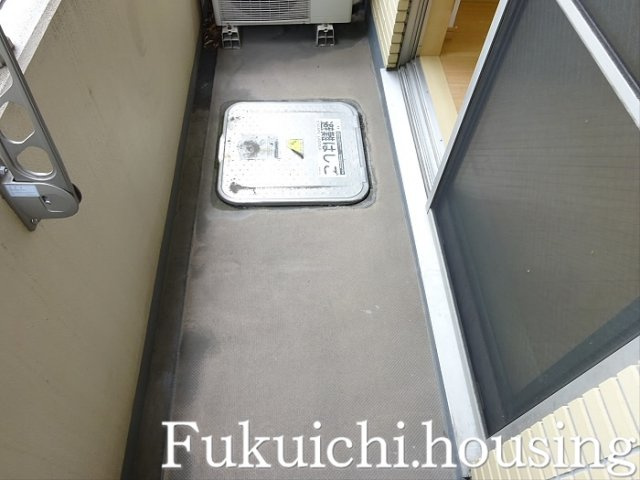 アプレシティ桜上水のバルコニー