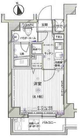 アプレシティ桜上水の間取り