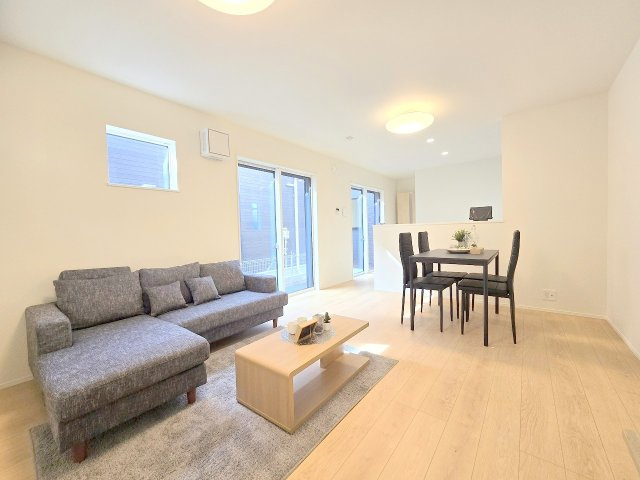 瑞穂町殿ケ谷　全3棟の外観パース|１号棟　完成予想パース