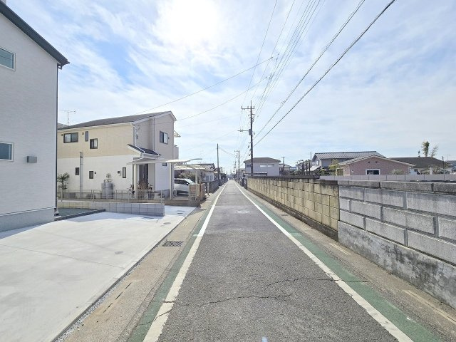瑞穂町殿ケ谷　全3棟の前面道路含む現地写真