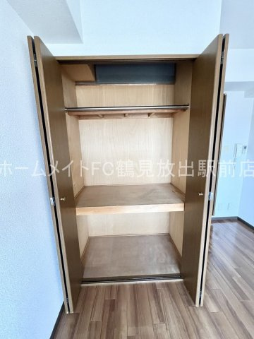 東大阪市高井田の賃貸マンションの収納