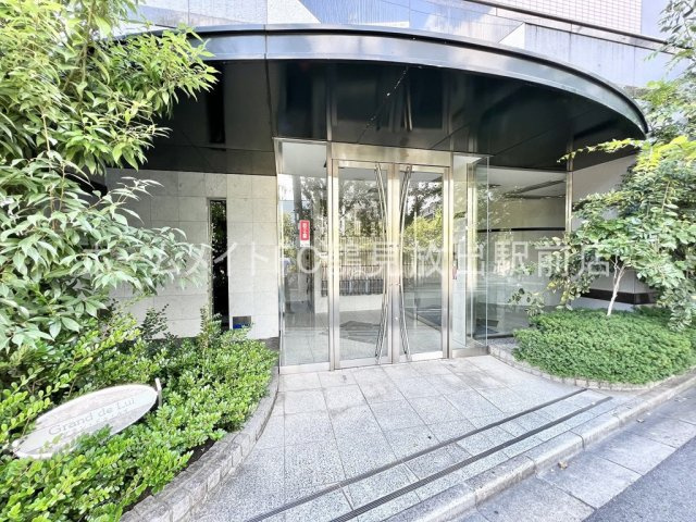 東大阪市高井田の賃貸マンションのエントランス
