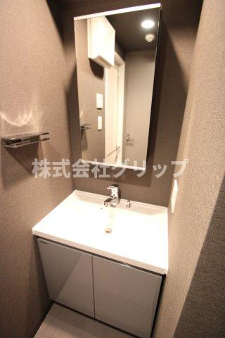 RELUXIA伊勢佐木長者町の独立洗面台