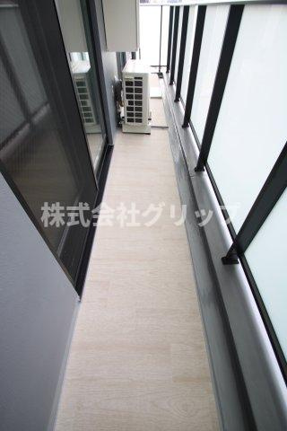 RELUXIA伊勢佐木長者町のバルコニー