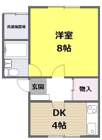 くすのき五番館の間取り