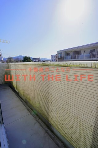 堤貸家【キャッシュバック対象物件】のバルコニー|落ち着いた時間を過ごせるバルコニーです