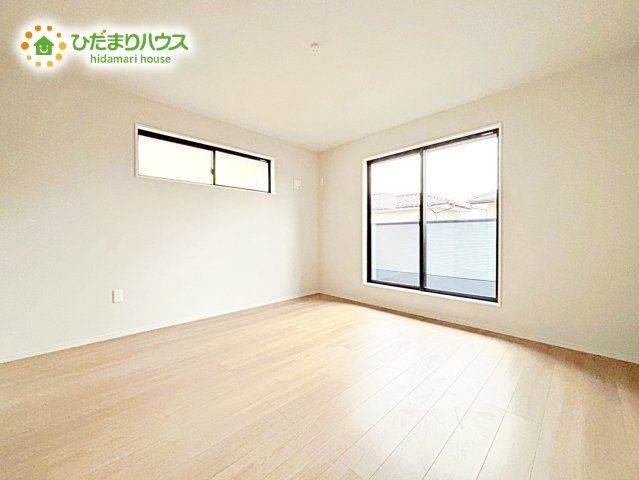 【寝室】 | 那珂市菅谷11期　新築戸建 | ベッドを置いても余裕の広さがあります。パソコンや趣味のスペースなどインテリアを考えるのも楽しみですね！