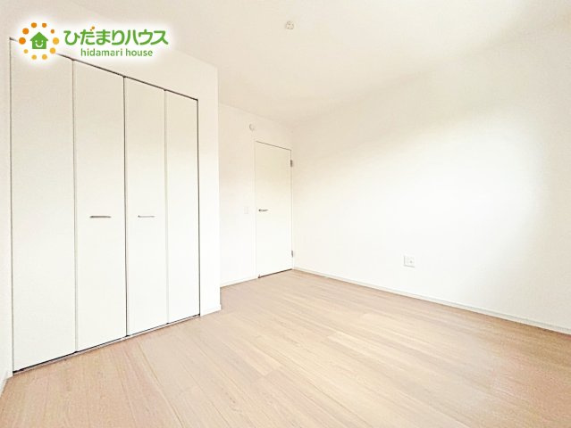 【洋室】 | 那珂市菅谷11期　新築戸建 | 『自分の部屋がほしいー！』と言われるのはいつだろう？マイホームなら余裕の部屋数！子供部屋はもちろん、収納場所も多いですよ(^^)/