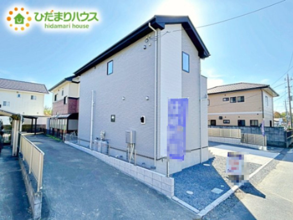 【外観】 | 那珂市菅谷11期　新築戸建 | 長年住んでも飽きの来ないモダンでシンプルな外観が特徴です