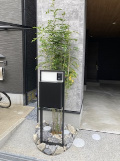 茨木市水尾2丁目新築一戸建ての外観|郵便受け
