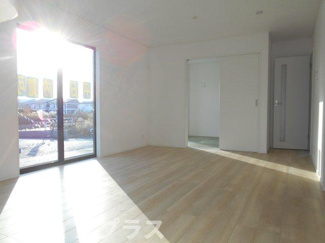 【居間・リビング】 | 郡山市田村町金屋新築一戸建て4棟 | ゆったりとした居間です