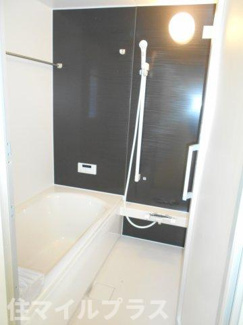 【浴室】 | 郡山市田村町金屋新築一戸建て4棟 | コンパクトで使いやすいお風呂です