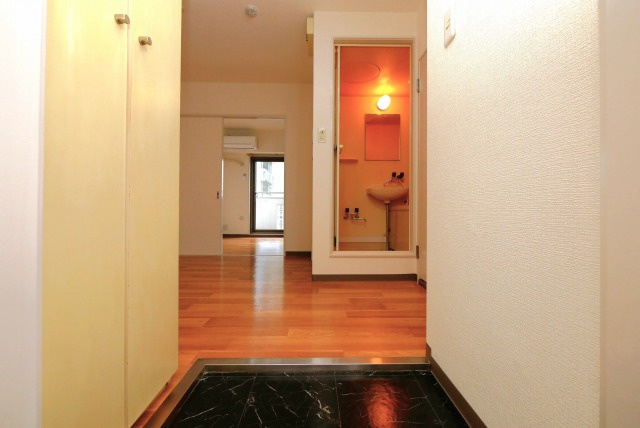 シャトー波除の玄関