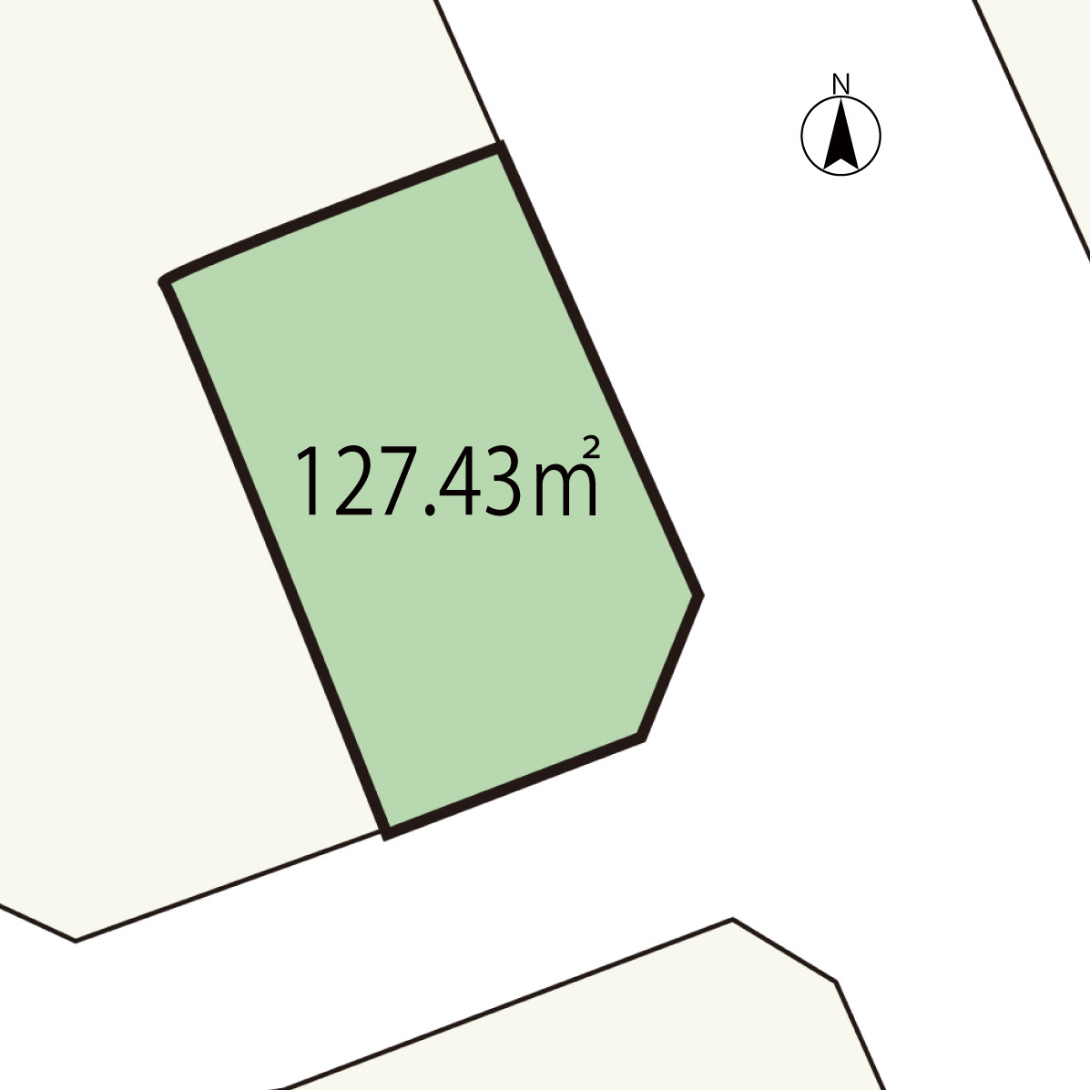 広島市西区庚午南２丁目　土地(JS)の土地図