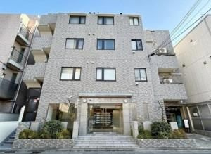 メルシー武蔵小山の外観|おしゃれな外観です