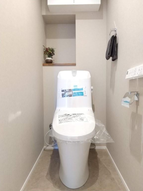 メルシー武蔵小山のトイレ|シンプルで使いやすいトイレです